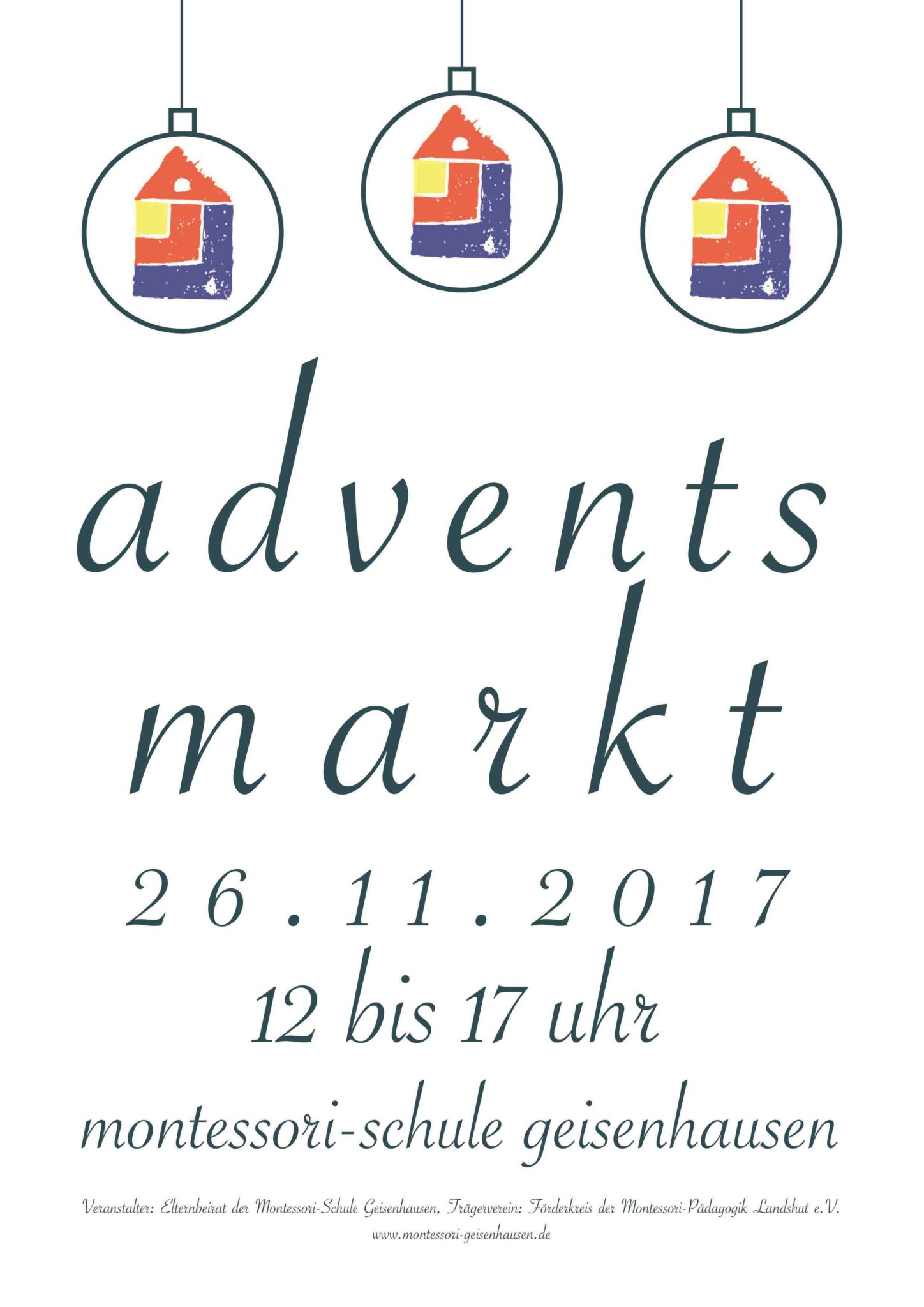 Einladung zum Adventsmarkt – 26. November