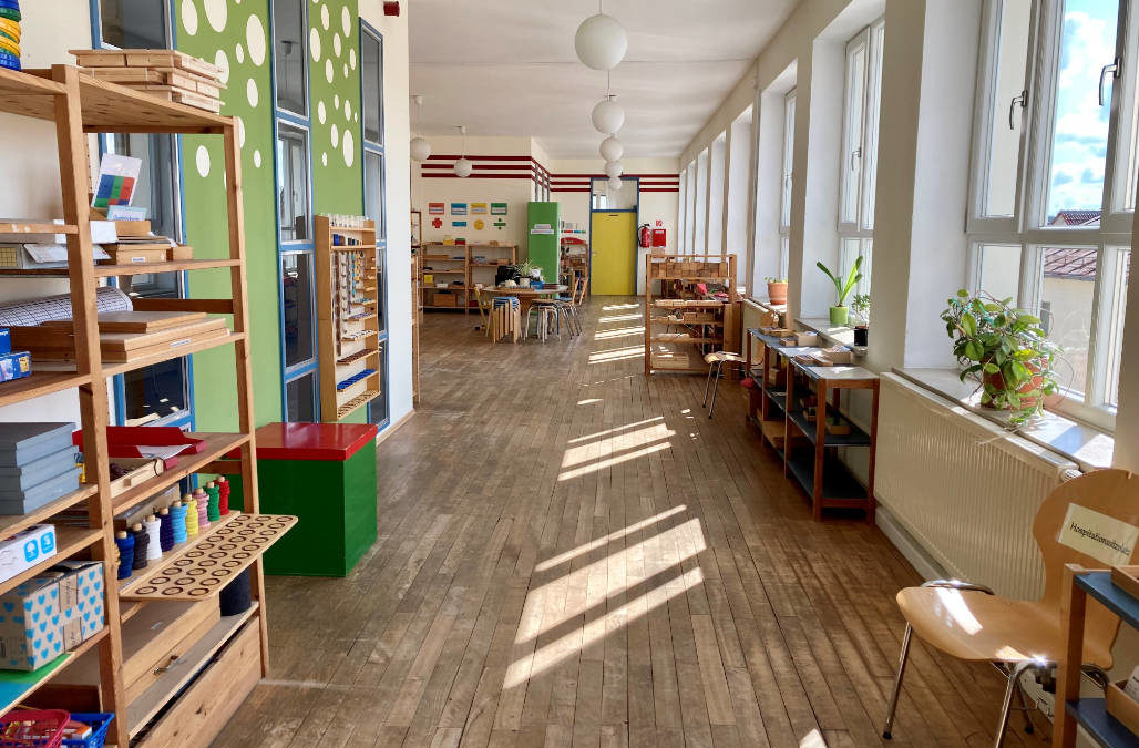 Grundstufengang der Montessori-Schule Geisenhausen
