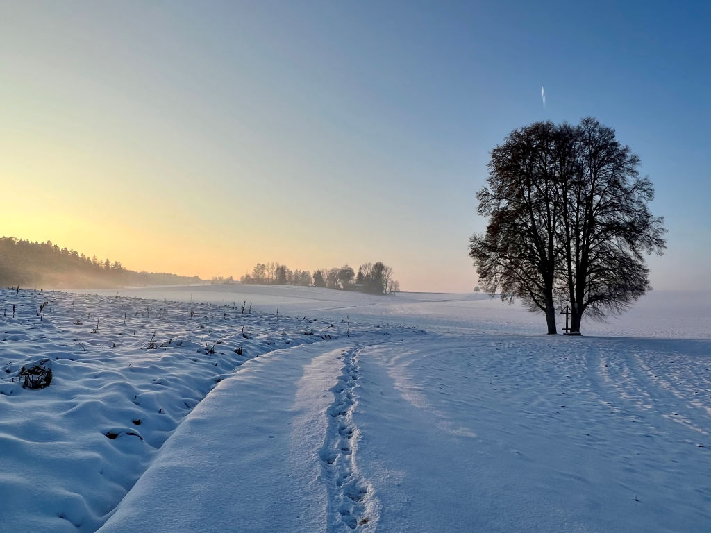 Winterlandschaft Geisenhausen