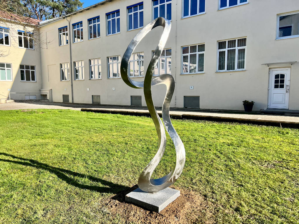 Skulpturenthüllung