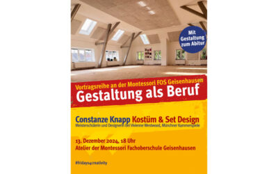 Vortragsreihe Gestaltung als Beruf – Kostüm & Set Design