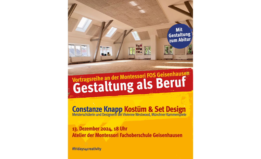 Vortragsreihe Gestaltung als Beruf – Kostüm & Set Design